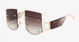 Rivet Personality Sunglasses - Biwav