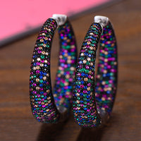 Big Hoop Earrings Round Circle Hoop - Biwav