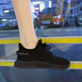 New Summer White Mesh Breathable Women Sneakers Fashion Thick Bottom Womens Platform  Casual Shoes - Biwav