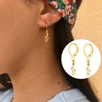 Star Hoop Earrings for Women Gold Coin Cross Small Eyes Tiny Huggie Hoops Earrings With Rhinestones Minimalist Jewelry - Biwav