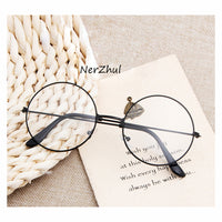 Round eyeglasses glasses frame men/women clear glasses - Biwav