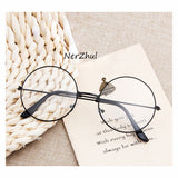 Round eyeglasses glasses frame men/women clear glasses - Biwav