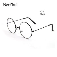 Round eyeglasses glasses frame men/women clear glasses - Biwav