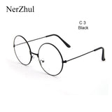 Round eyeglasses glasses frame men/women clear glasses - Biwav