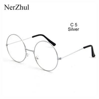 Round eyeglasses glasses frame men/women clear glasses - Biwav