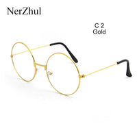 Round eyeglasses glasses frame men/women clear glasses - Biwav