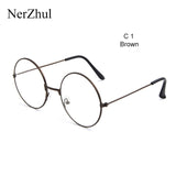 Round eyeglasses glasses frame men/women clear glasses - Biwav