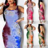 Graffiti Slim Fit Dress - Biwav