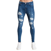 Men slim ripped jeans - Biwav