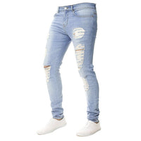 Men slim ripped jeans - Biwav