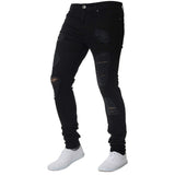 Men slim ripped jeans - Biwav