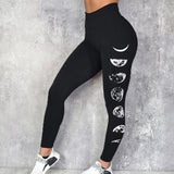 Women Gym Leggings Push Up High Waist Pocket Workout Slim Leggings - Biwav