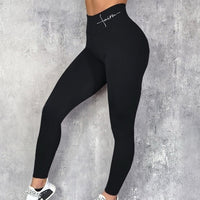 Women Gym Leggings Push Up High Waist Pocket Workout Slim Leggings - Biwav