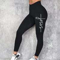 Women Gym Leggings Push Up High Waist Pocket Workout Slim Leggings - Biwav