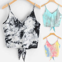 Women Vest Fashion Leisure Short Sleeveless T-Shirt - Biwav