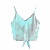 Women Vest Fashion Leisure Short Sleeveless T-Shirt - Biwav