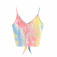 Women Vest Fashion Leisure Short Sleeveless T-Shirt - Biwav