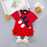 New Summer Baby Clothes Suit Children Cartoon T Shirt Shorts 2Pcs/set Toddler - Biwav