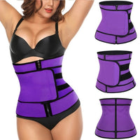 Tummy Waist Trainer Cincher Sweat Belt Body Shaper - Biwav