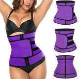 Tummy Waist Trainer Cincher Sweat Belt Body Shaper - Biwav