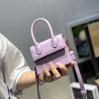 Mini Small Square bag 2020 Fashion New PU Leather - Biwav