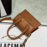 Mini Small Square bag 2020 Fashion New PU Leather - Biwav