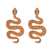 Vintage Long Snake Earrings for Women European Jewelry - Biwav