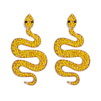 Vintage Long Snake Earrings for Women European Jewelry - Biwav